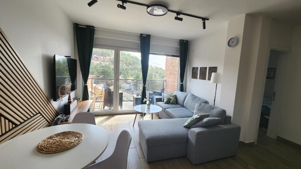 Posezení v ubytování Apartman Vidik Family Divčibare