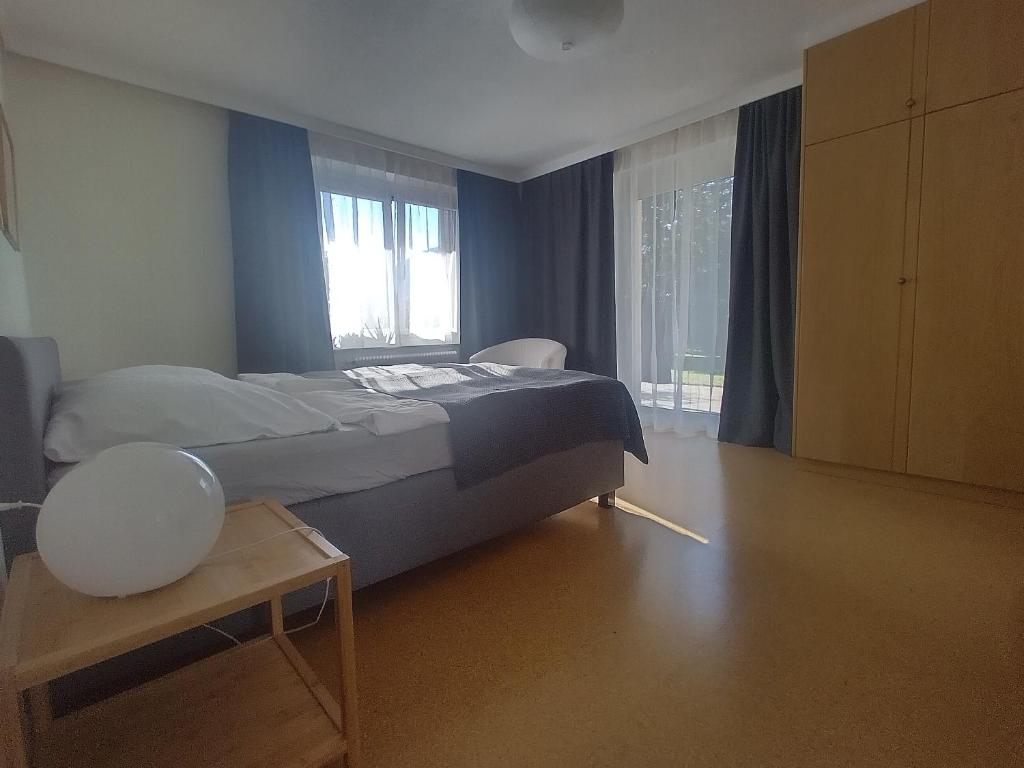 Ein Bett oder Betten in einem Zimmer der Unterkunft Seeblick-Appartements Ossiach