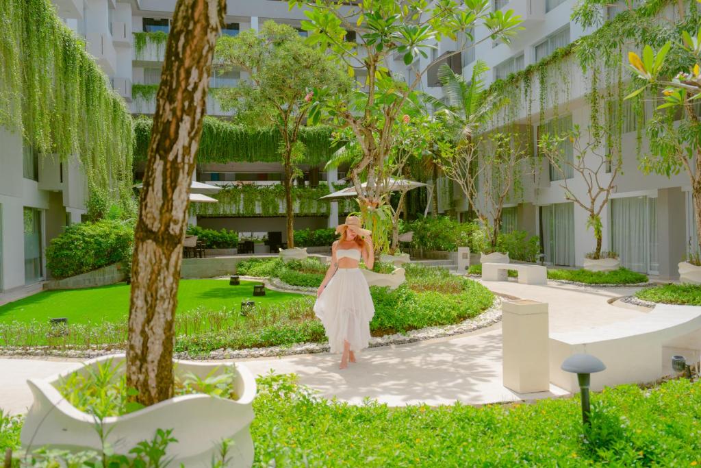 Zahrada ubytování Tijili Hotel Benoa