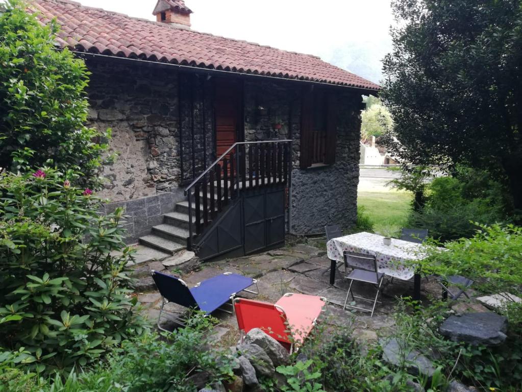 Vonkajšia záhrada v ubytovaní La Casetta Della Mamy