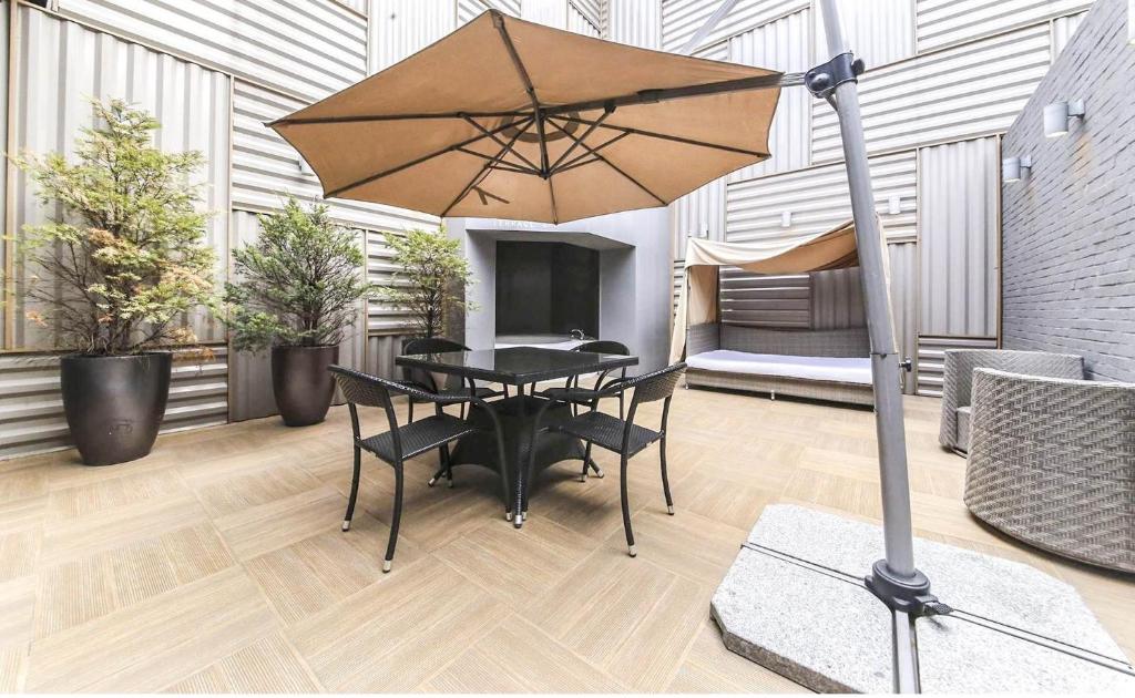 Patio nebo venkovní prostory v ubytování Ami Boutique Hotel, Yongin