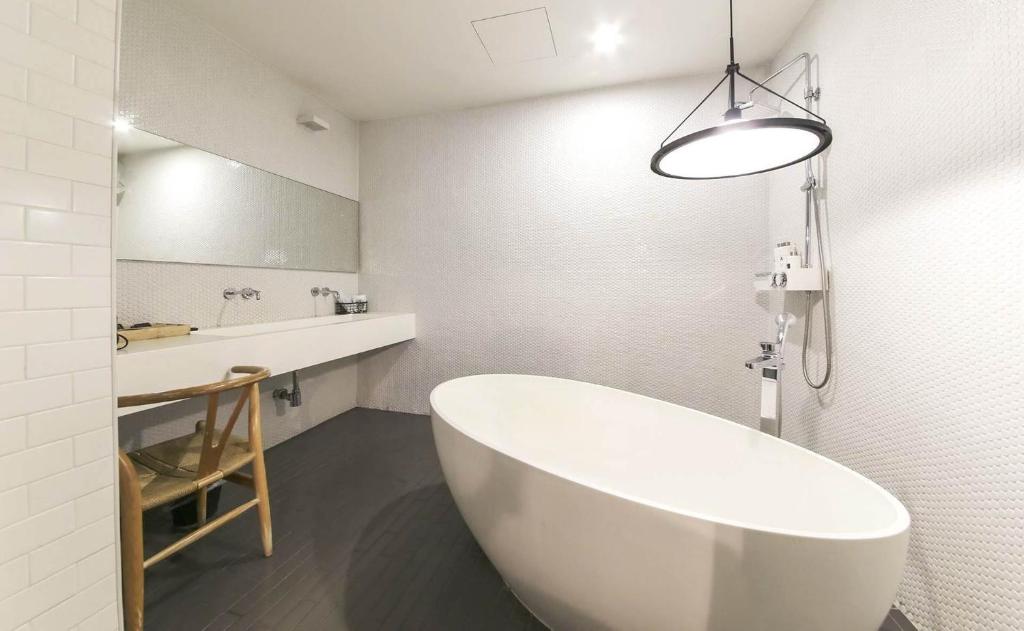 Koupelna v ubytování Ami Boutique Hotel, Yongin