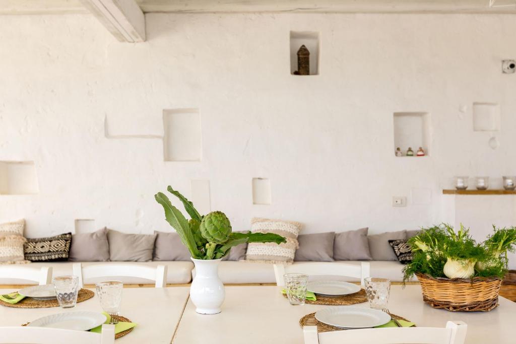 Posezení v ubytování Masseria Li Capperi by Perle di Puglia