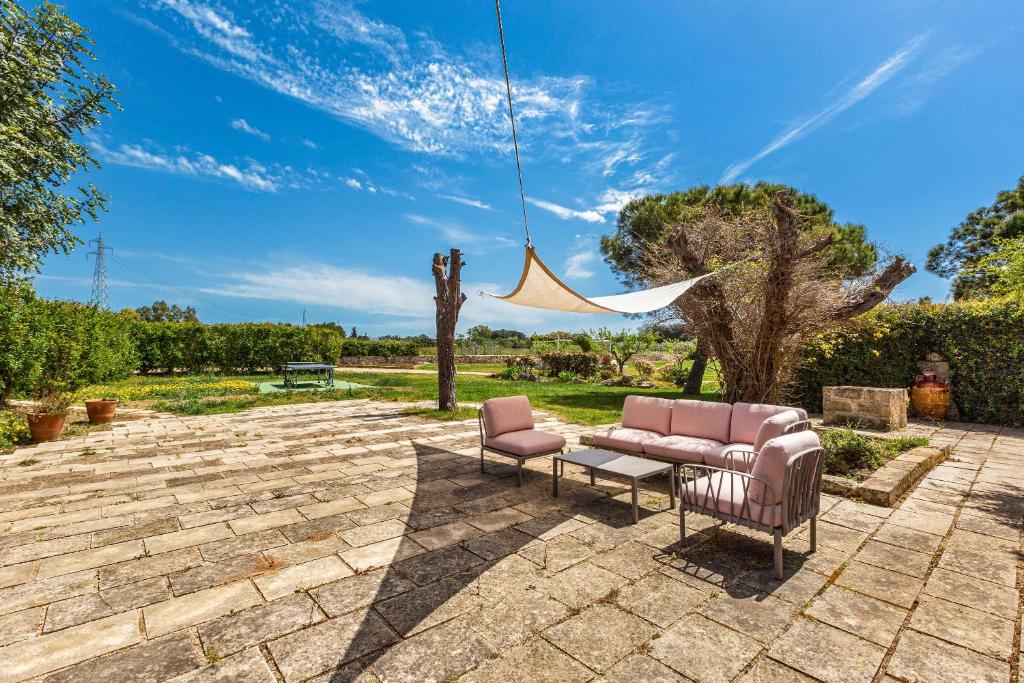 Zahrada ubytování Masseria Li Capperi by Perle di Puglia