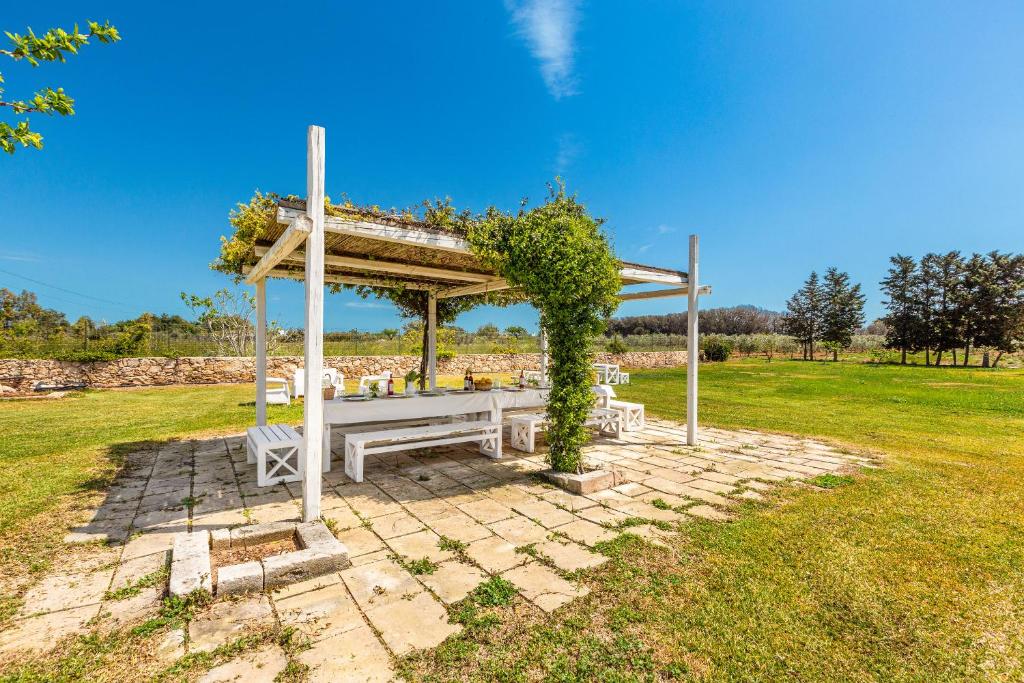 Zahrada ubytování Masseria Li Capperi by Perle di Puglia