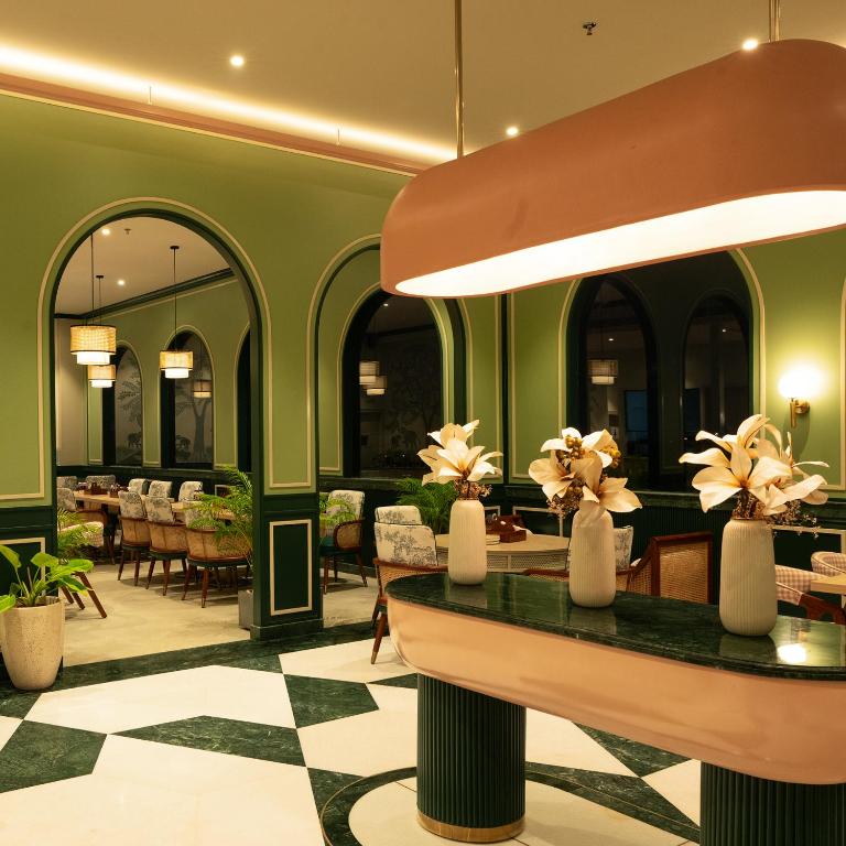 Restaurace v ubytování Mango Hotels Prangan