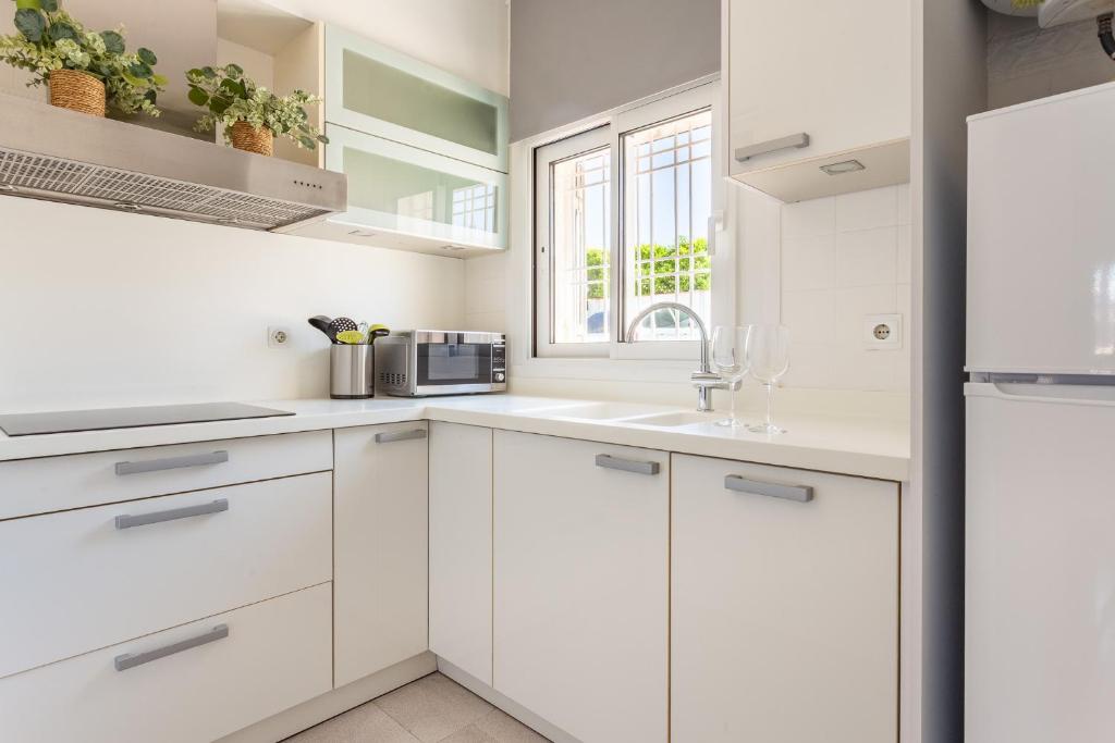 Kuchyňa alebo kuchynka v ubytovaní Apartamento Bohemia