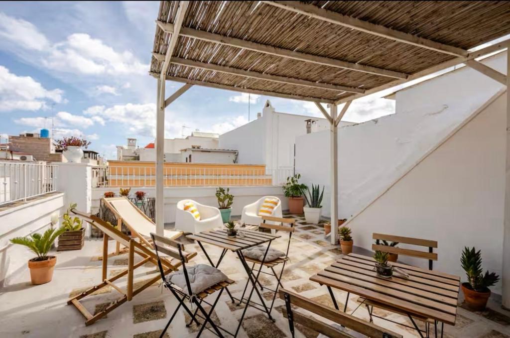 Balkón nebo terasa v ubytování Nap25guesthouse
