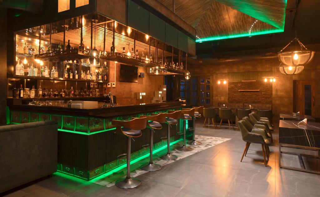 Lounge nebo bar v ubytování Kaira Park