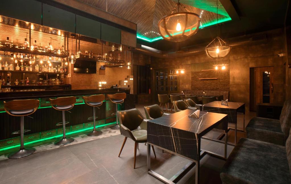 Lounge nebo bar v ubytování Kaira Park