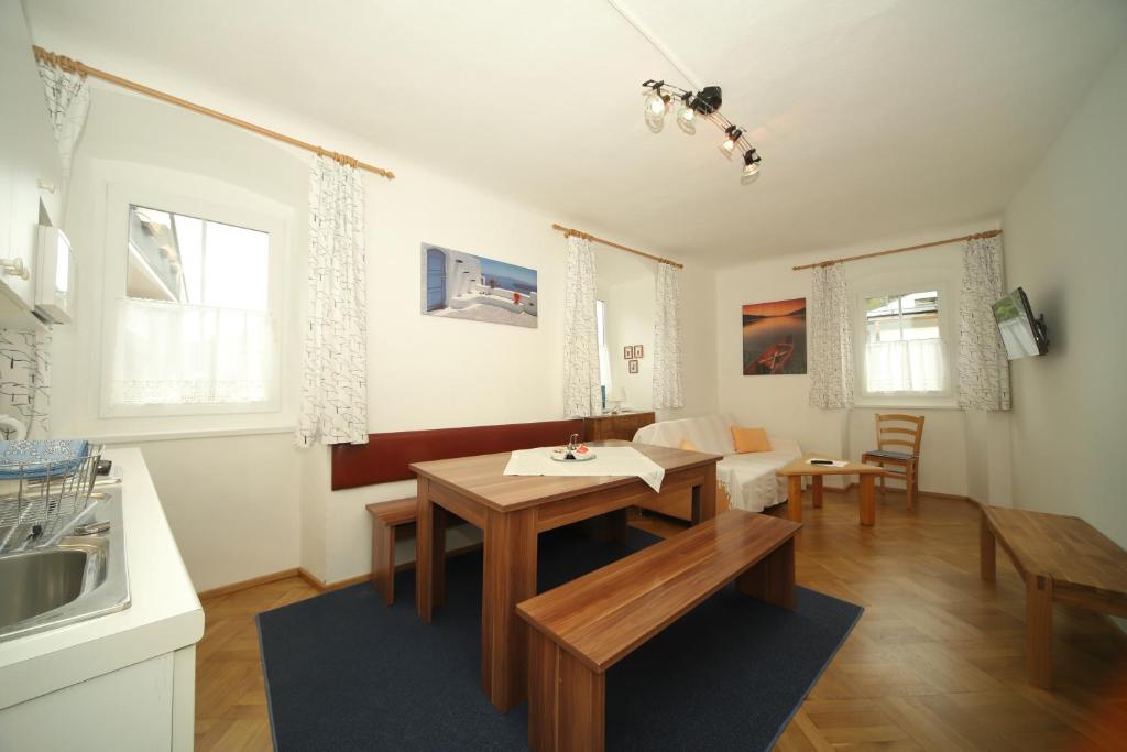 Posedenie v ubytovaní Bockwirt