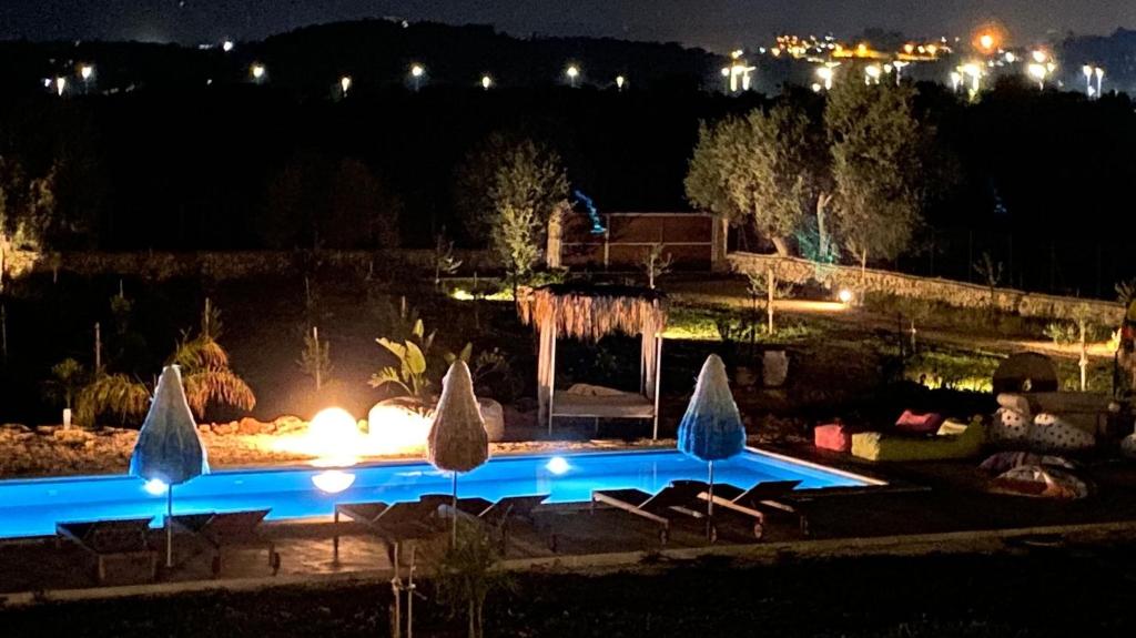 Bazén v ubytování CasapiuHolidaySicilia-Adults Only nebo v jeho okolí