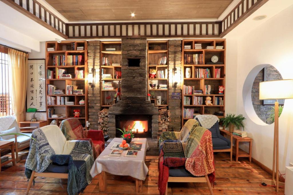 Posezení v ubytování Mild Spring Boutique Hotel