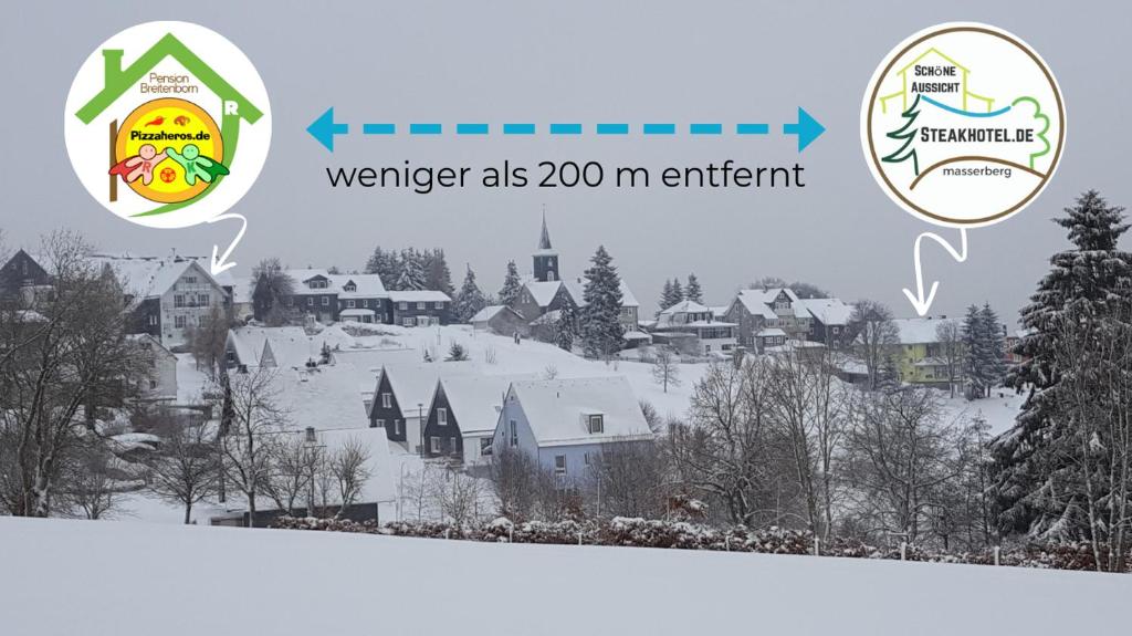 Hotel Schöne Aussicht v zimě