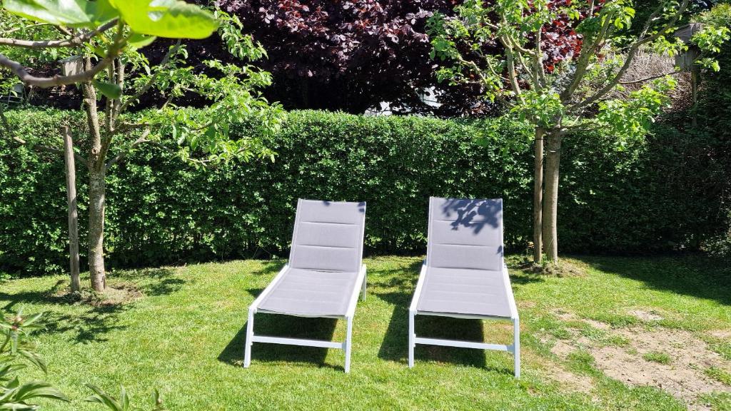 Zahrada ubytování Blütenlodge Bodensee
