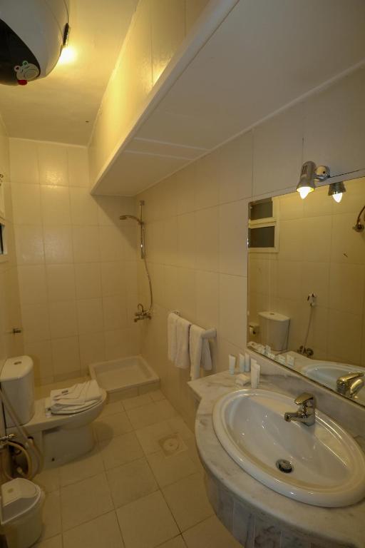 Koupelna v ubytování Acacia Dahab Hotel