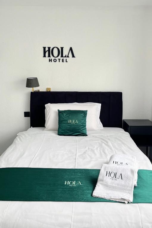 Postel nebo postele na pokoji v ubytování Hola Hotel Stuttgart
