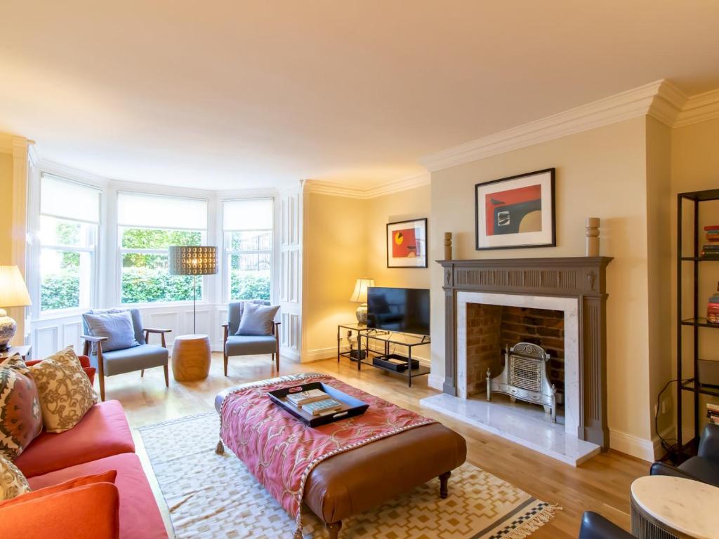 Χώρος καθιστικού στο Pass the Keys The Garden Flat Jesmond