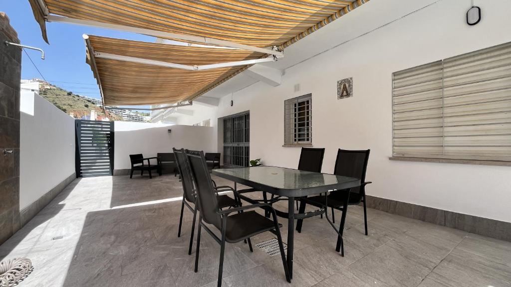 Balkón nebo terasa v ubytování Apartamento en la Playa con Patio Privado