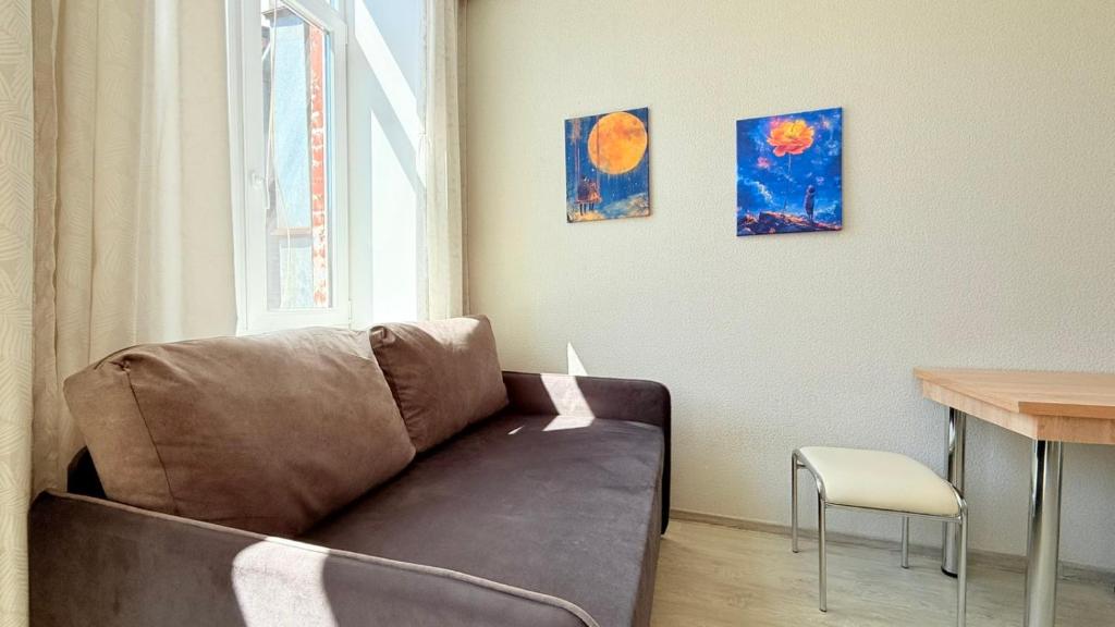 Posezení v ubytování Centerline Apartments