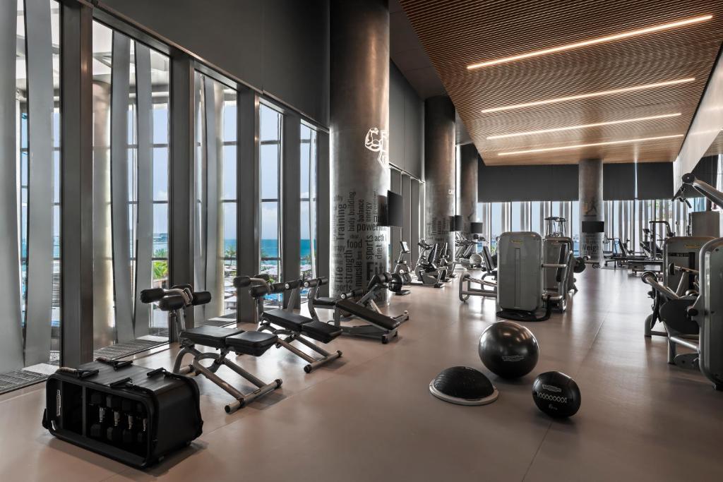 Fitness centrum a/nebo fitness zařízení v ubytování Rixos Premium Dubai JBR