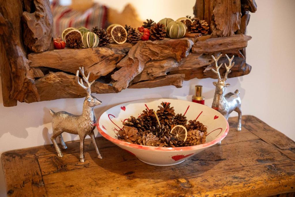 Chalet Chafrebelle - sauna & view - Resim 23