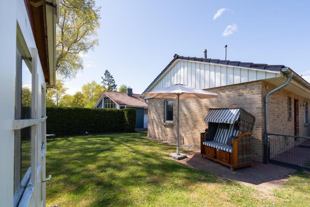 Zahrada ubytování Feriendorf Südstrand Haus 7