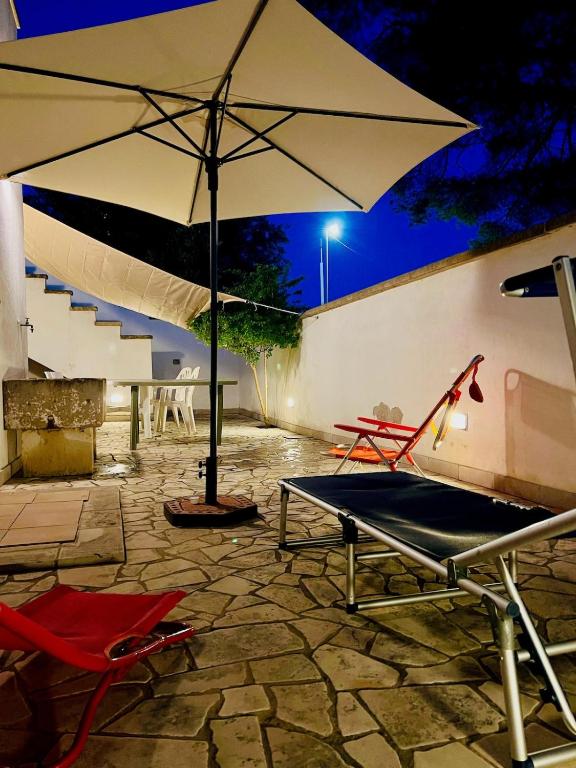 Αίθριο ή υπαίθριος χώρος στο Mameli Holiday House