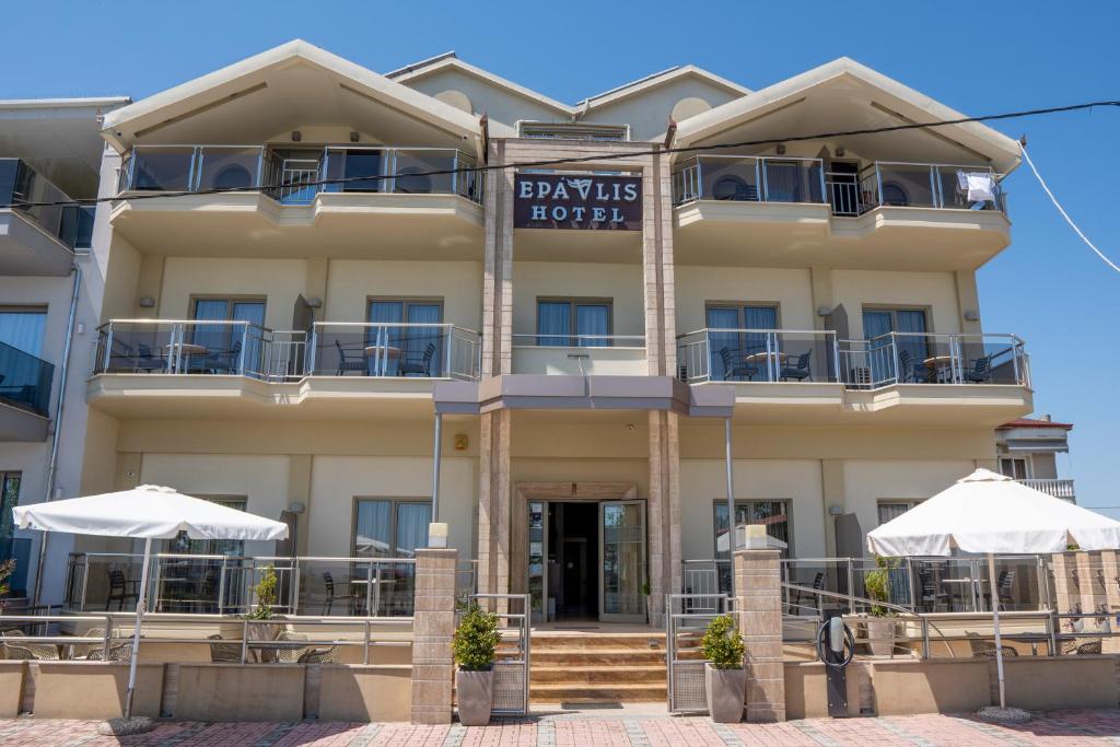 Budova, kde se hotel nachází