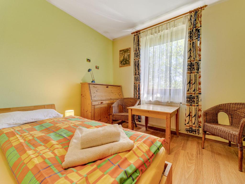 Posteľ alebo postele v izbe v ubytovaní Apartment Nad Łomniczką-1 by Interhome