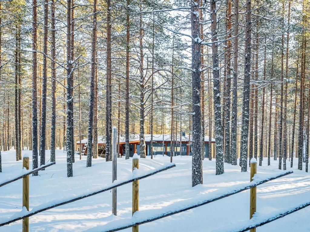 Holiday Home Koukunmaja by Interhome v zimě