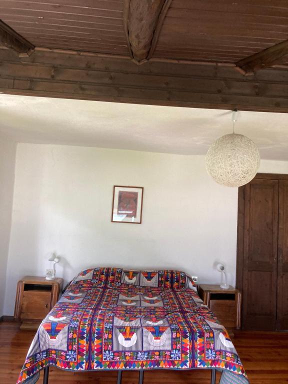 Postel nebo postele na pokoji v ubytování Al Termen