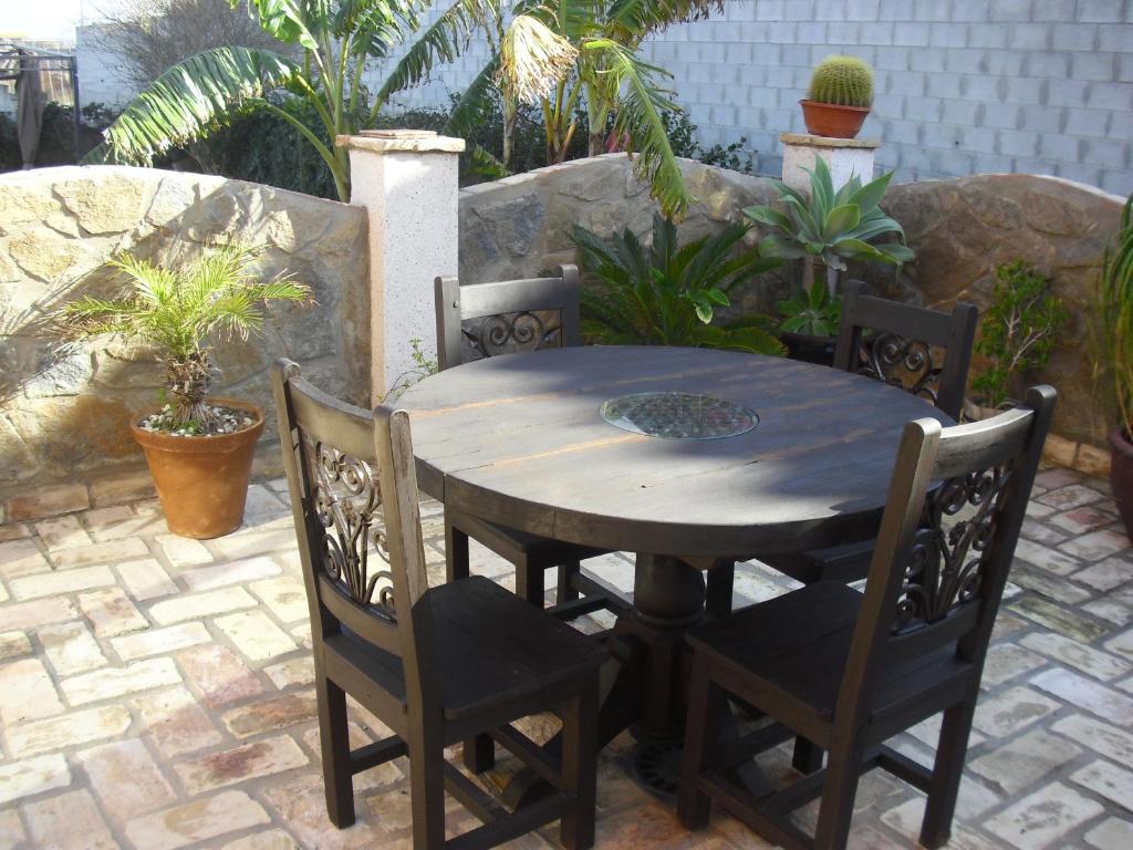 Patio nebo venkovní prostory v ubytování La Posada de Menchu