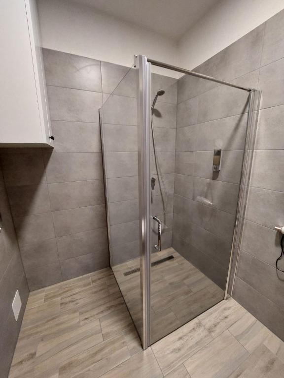 Koupelna v ubytování Alipoint Apartments