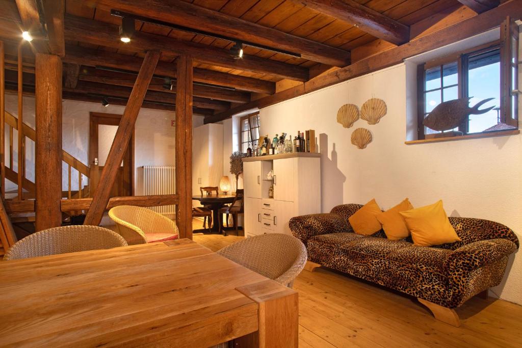 Posezení v ubytování Villa Puppenhaus
