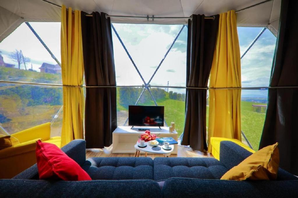Posedenie v ubytovaní Glamping Gliczarów Klapnioki