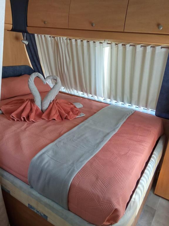 Postel nebo postele na pokoji v ubytování EL Cobijo