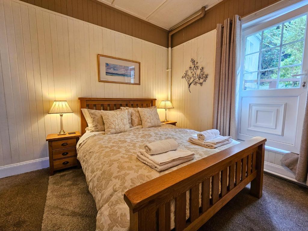 Postel nebo postele na pokoji v ubytování Ards House