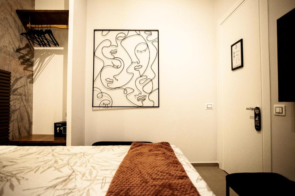 Postel nebo postele na pokoji v ubytování Switch Holiday 9
