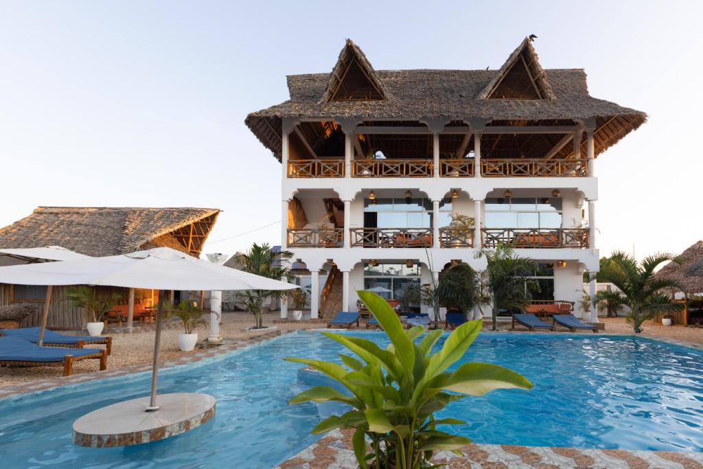 Bazén v ubytování Diacarisma Boutique Resort Nungwi nebo v jeho okolí