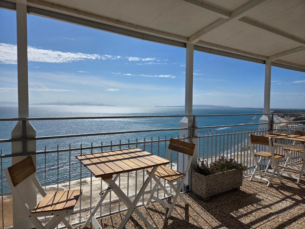 Nespecifikovaný výhled na moře nebo výhled na moře při pohledu z bed and breakfast
