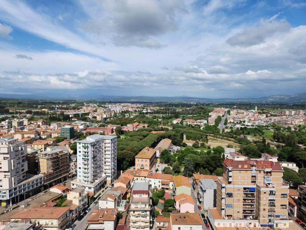 Nespecifikovaný výhled na destinaci Follonica nebo výhled na město při pohledu z bed and breakfast