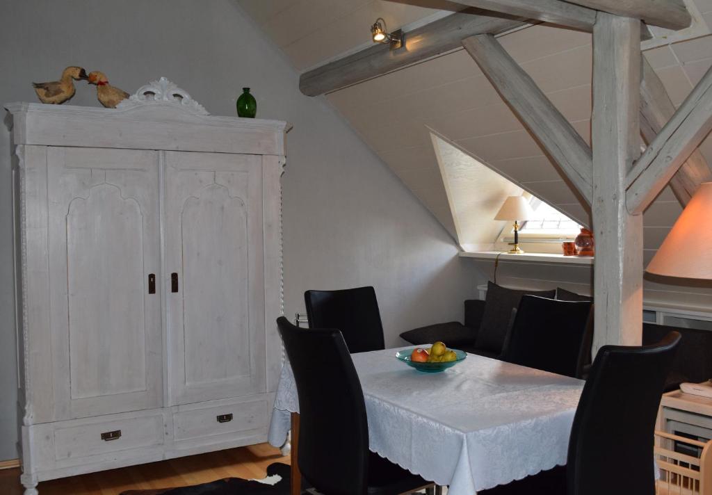 Posezení v ubytování Landhaus Bornemann