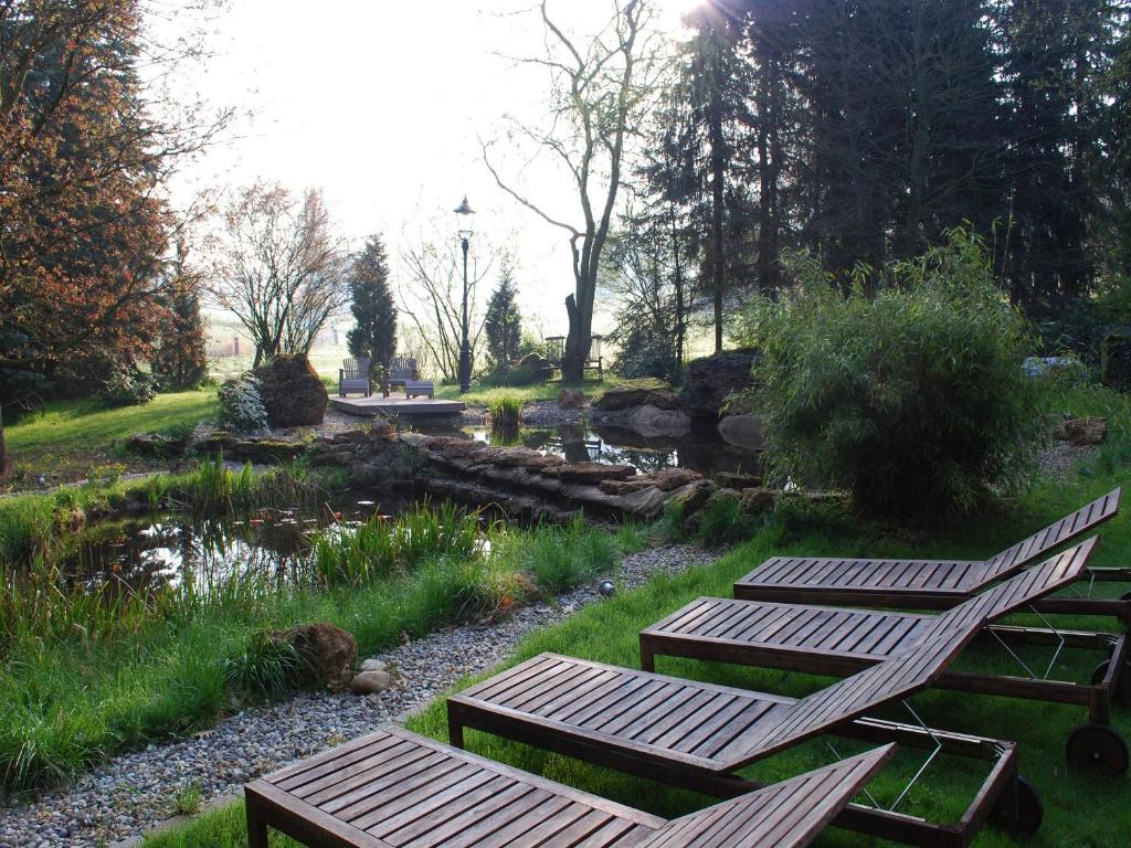 Zahrada ubytování Landhaus Bornemann