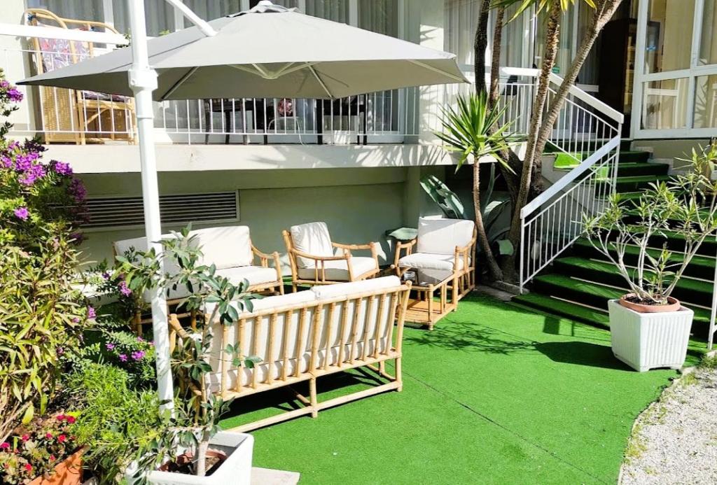 Zahrada ubytování Hotel Capri