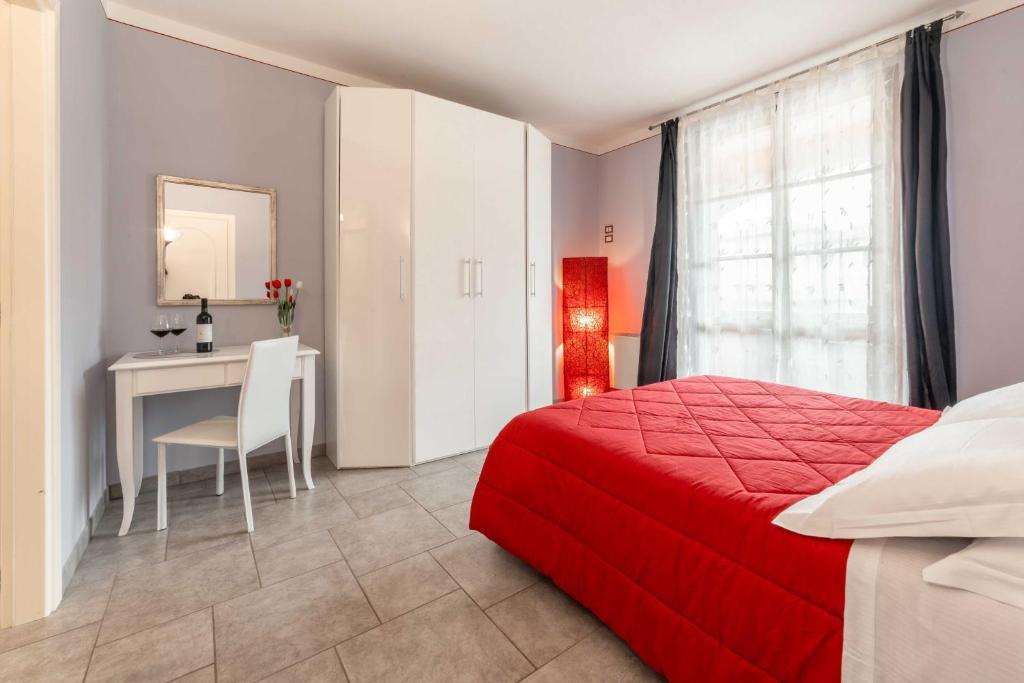 Postel nebo postele na pokoji v ubytování Casa Cardinali