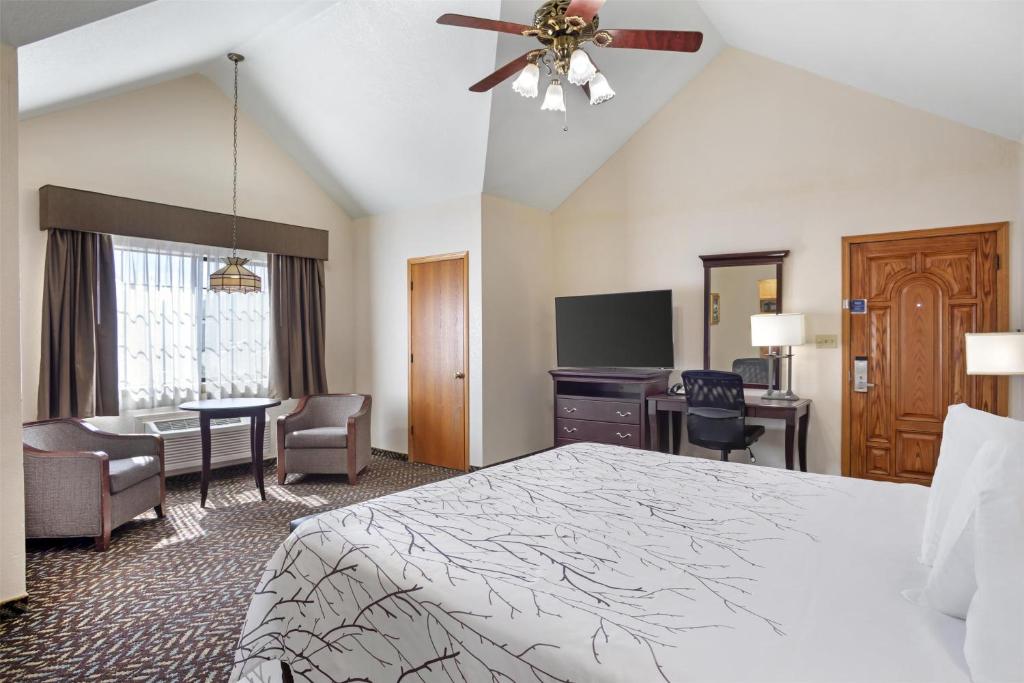 TV a/nebo společenská místnost v ubytování Best Western Plus Yosemite Gateway Inn