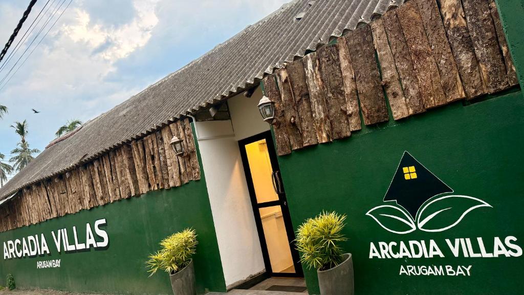 Certifikát, hodnocení, plakát nebo jiný dokument vystavený v ubytování Arcadia villas Arugambay