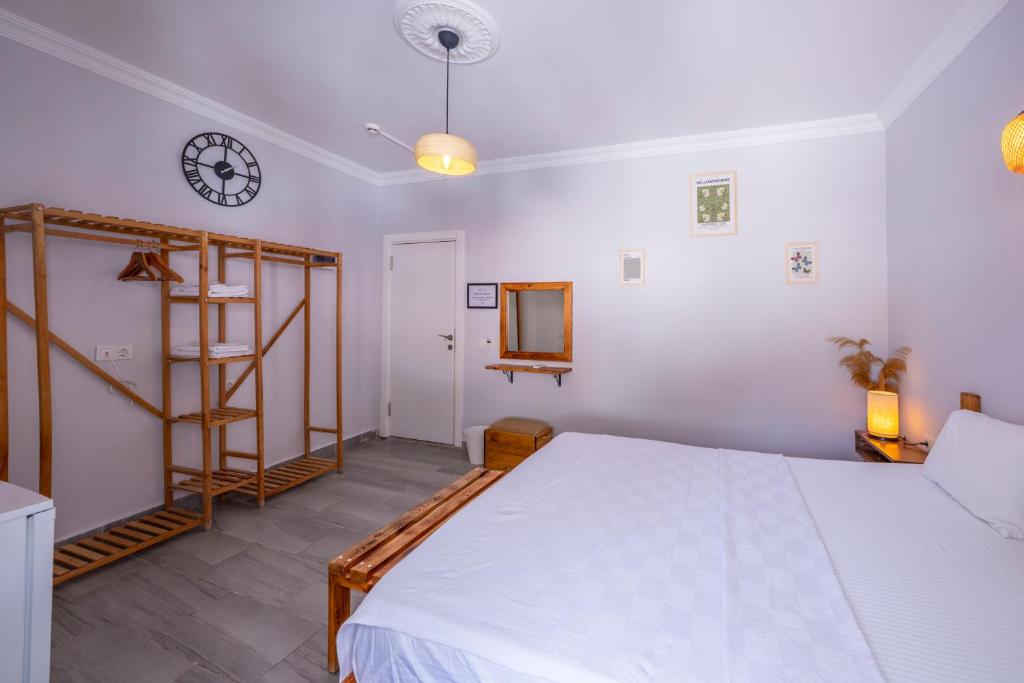 Postel nebo postele na pokoji v ubytování Larex Otel