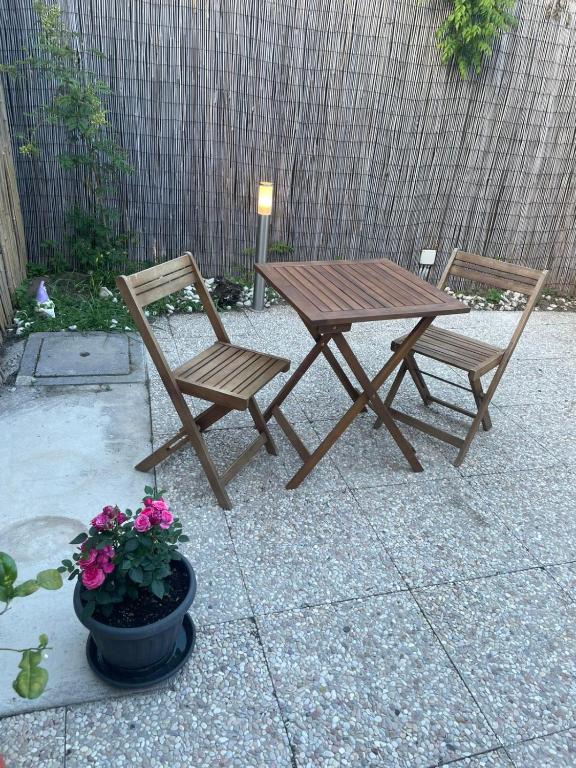 Patio nebo venkovní prostory v ubytování Casetta Ricci